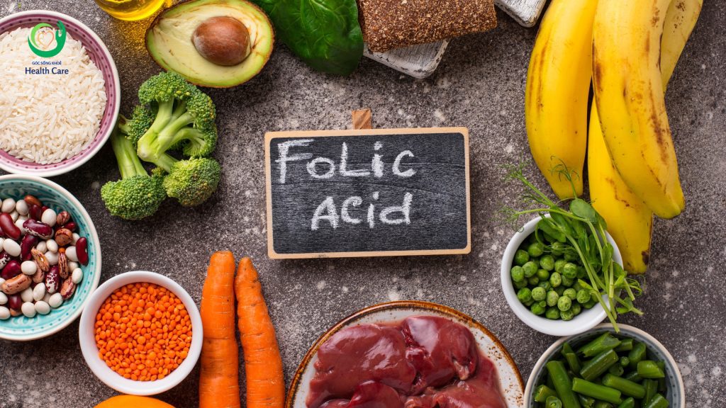 Thực phẩm giàu axit folic tốt cho bà bầu