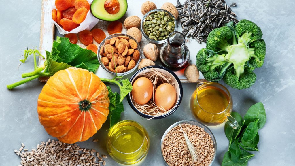 Thực phẩm tự nhiên giàu vitamin và khoáng chất